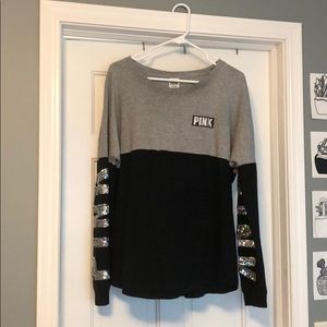 victoria’s secret pink long sleeve tee!